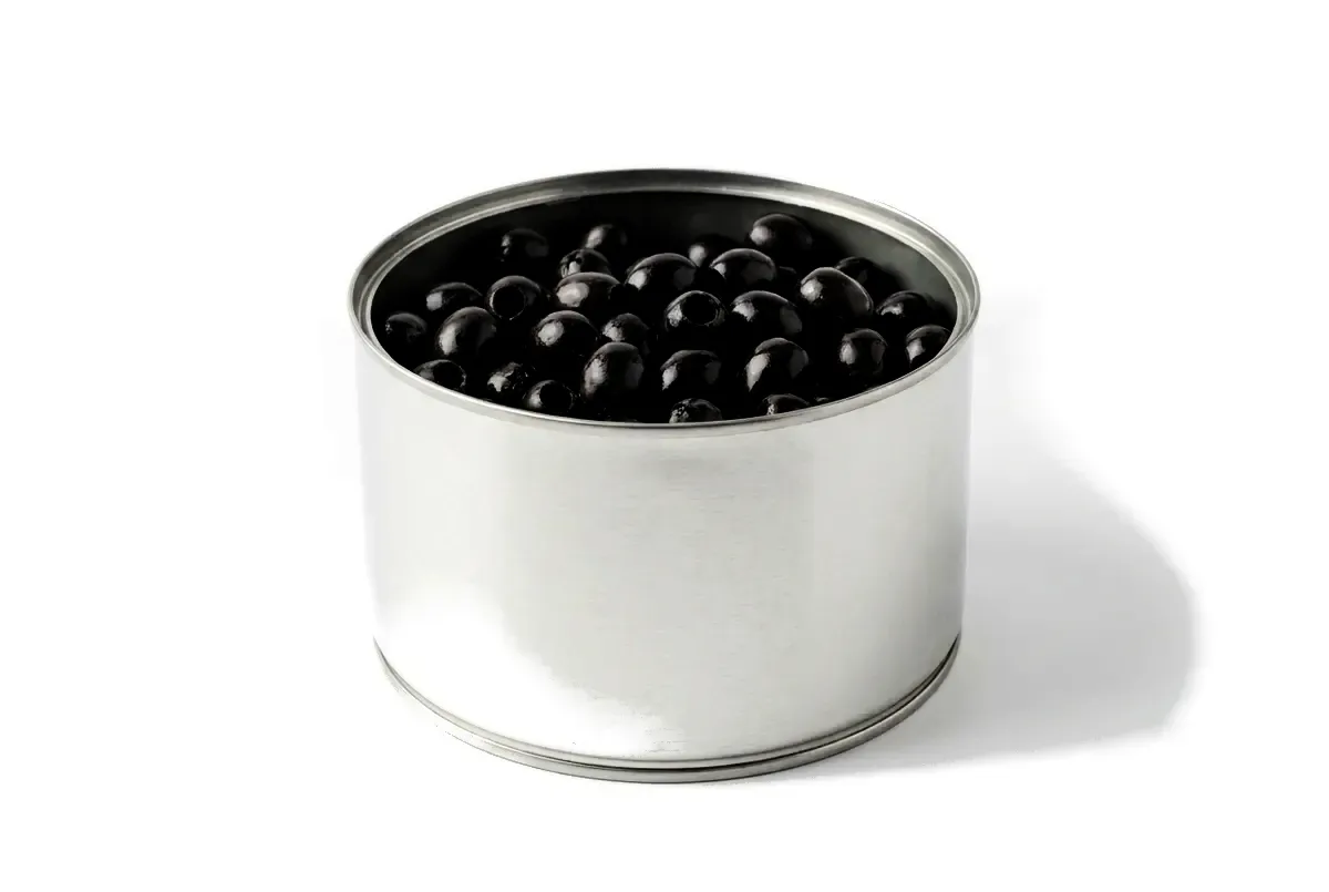 Oliven Schwarz ganz o.Stein 4,1kg Dose La Perla