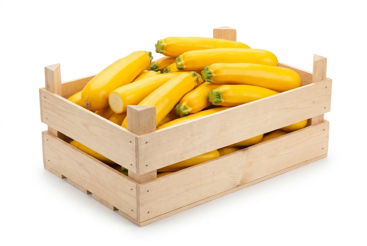 Zucchini Gelb, 5kg Kiste
