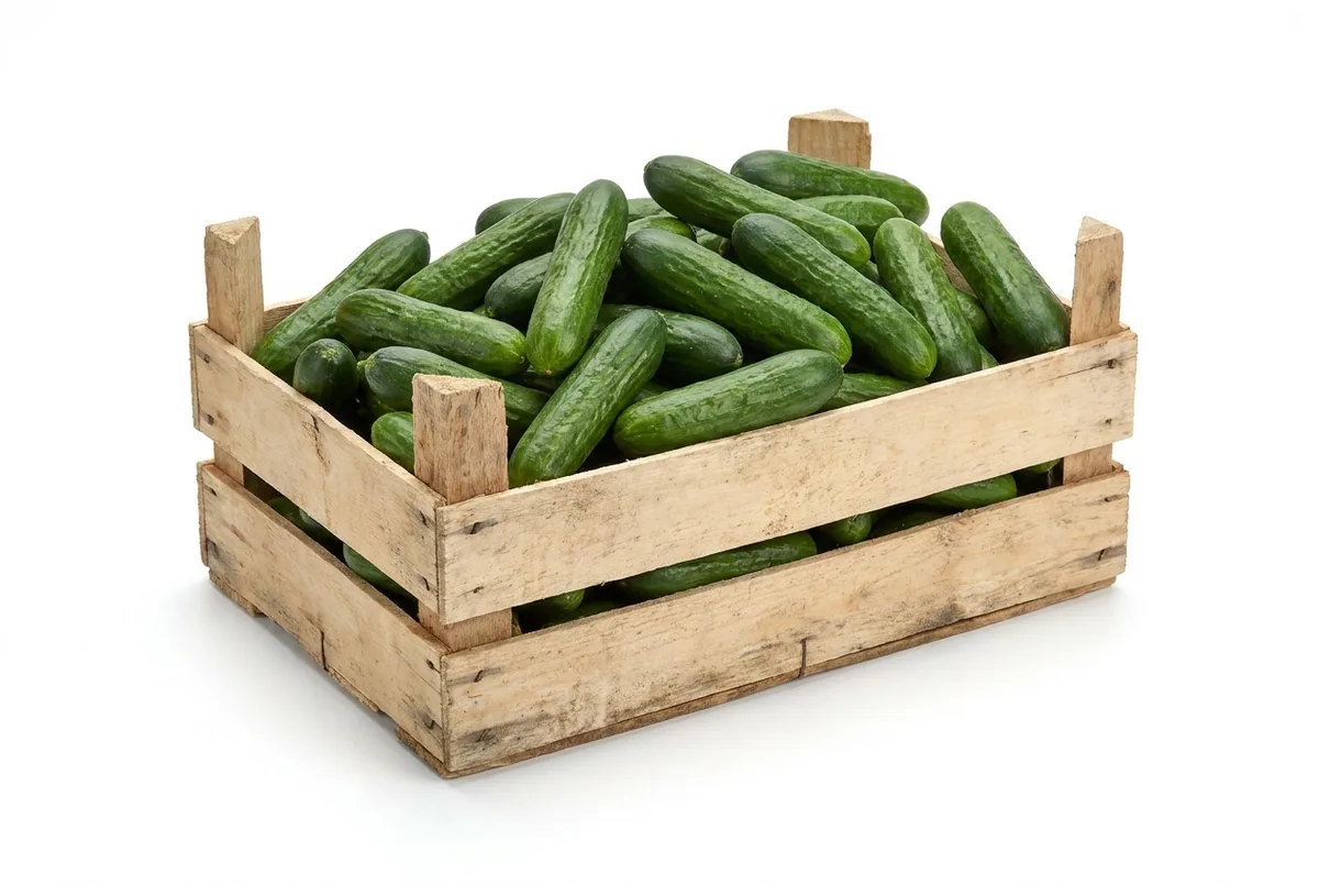 Minigurken, 5kg Kiste
