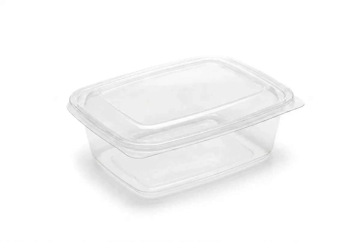 Salatbox 200ccm rechteckig klar